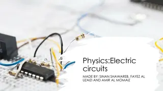 Electric Circuits: Basics and Examples