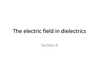 Understanding the Electric Field in Dielectrics