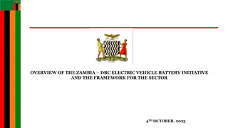 Joint Zambia-DRC Electric Vehicle Battery Initiative Overview