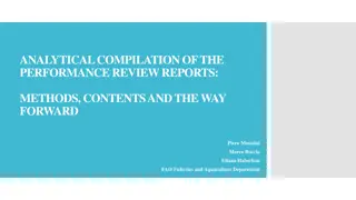 Analytical Compilation of Performance Review Reports: Methods, Contents, and Recommendations