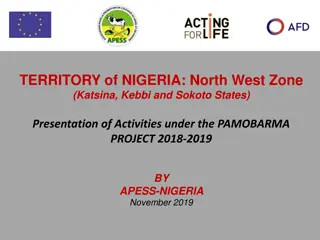 Overview of APESS-Nigeria's PAMOBARMA Project Activities in North West Nigeria