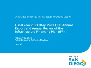 Otay Mesa Enhanced Infrastructure Financing District Fiscal Year 2023 Annual Report