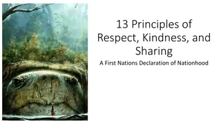 Principles of Respect, Kindness, and Sharing: A First Nations Declaration