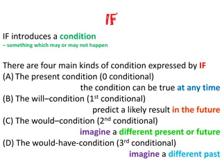 IF Conditionals in English Grammar