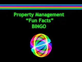 Fun Facts Property Management BINGO - Test Your Knowledge!