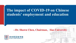 Impact of COVID-19 on Chinese Students' Employment and Education Trends