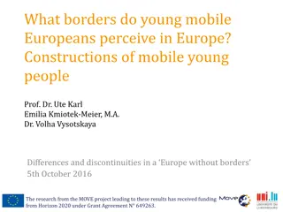 Perceptions of Borders Among Young Mobile Europeans in Europe