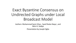 Exact Byzantine Consensus on Undirected Graphs: Local Broadcast Model