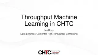 Exploring Throughput Machine Learning in High-Throughput Computing