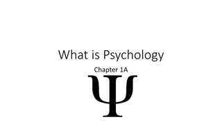 Introduction to Psychology: Understanding Behavior and Mental Processes