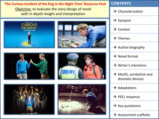 Exploring 'The Curious Incident of the Dog in the Night-Time' Narrative Design