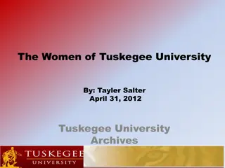 The Women of Tuskegee University: Trailblazing Stories of Strength and Leadership