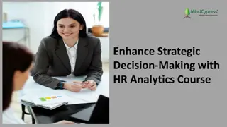 Enhance Strategic Decision-Making with HR Analytics Course