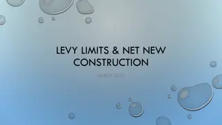 Levy Limits and Net New Construction in County Budgeting