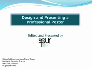 Professional Poster Presentation Guidelines