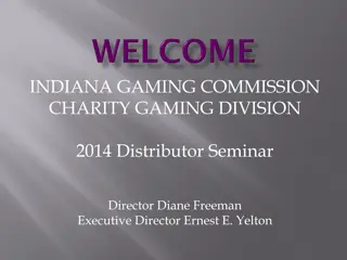 Indiana Gaming Commission Charity Gaming Guidelines