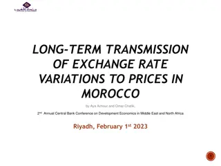 Long-Term Transmission of Exchange Rate Variations to Prices in Morocco