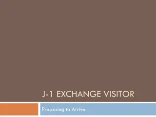 J-1 Exchange Visitor Program Rules and Responsibilities Overview