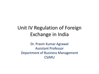 Foreign Exchange Regulations in India: FERA and FEMA Overview