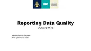 Data Quality Reporting in Distribution Chain