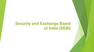 Overview of the Securities and Exchange Board of India (SEBI)