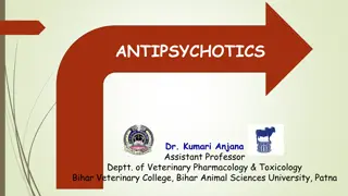 Antipsychotics and Antidepressants in Veterinary Pharmacology