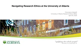 Understanding Research Ethics at University of Alberta