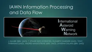 Information Processing and Data Flow in the IAWN Network