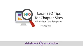 Effective Local SEO Strategies for Chapter Sites in FY18 Update