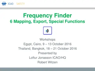 Frequency Finder 6 Mapping Workshops Overview