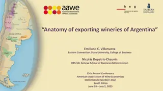 Anatomy of Exporting Wineries in Argentina