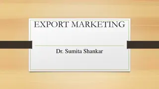 Export Marketing and Promotion Organizations in India