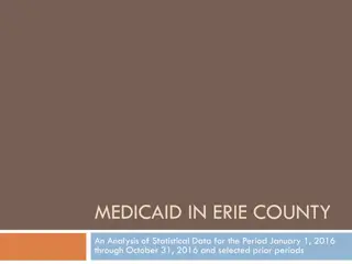 Analysis of Medicaid in Erie County 2016