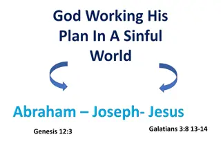 God's Plan of Redemption Through Joseph and Jesus