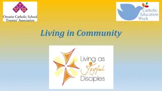 Living in Community: Prayer and Reflection