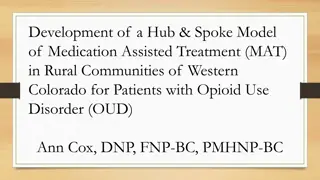 Implementation of Hub & Spoke Model for MAT in Rural Colorado