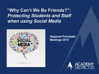 Safeguarding Social Media Use in Educational Settings