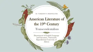 Transcendentalism and American Individualism in the 19th Century