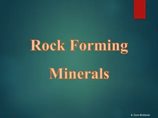 Common Rock-Forming Minerals with K. Guru Brahmam