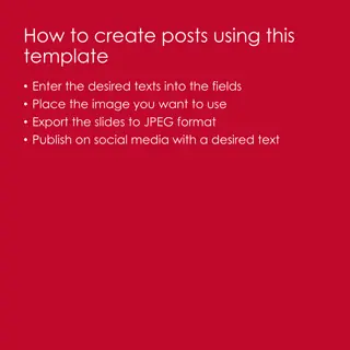 How to Create Eye-catching Posts Using This Template