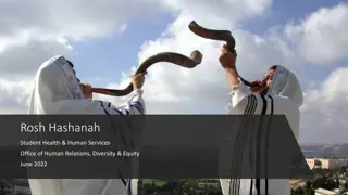 Rosh Hashanah: Significance, Observance & Beliefs