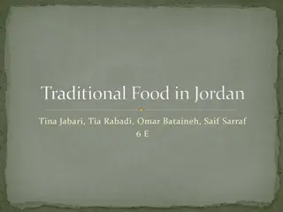 Traditional Jordanian Cuisine: Mansaf, Makmoura, Sayadieh & More