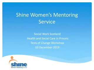 Shine Women's Mentoring Service: Supporting Women in Scotland's Health and Social Care System