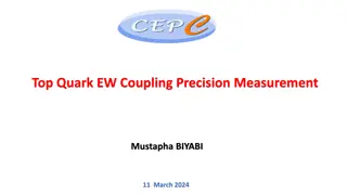 Insights into Top Quark EW Coupling Precision Measurement