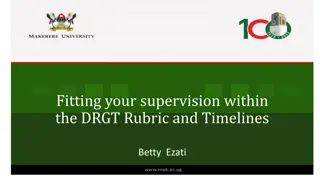 Effective Supervision Strategies for Graduate Programmes and Research Projects