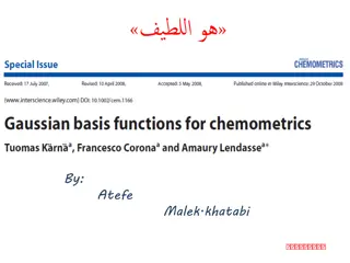 Functional Approximation Using Gaussian Basis Functions for Dimensionality Reduction