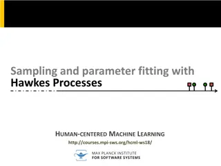 Sampling and Parameter Fitting with Hawkes Processes