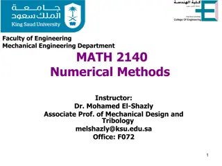 Nonlinear Curve Fitting Techniques in Engineering