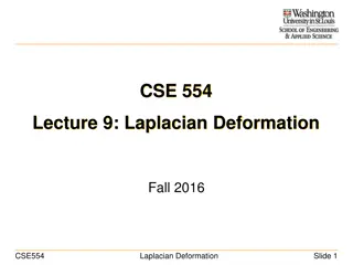 Laplacian Deformation in Engineering and Applied Science