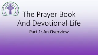 Insights into Prayer Book and Devotional Life: A Comprehensive Overview